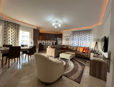 Furnished two bedroom apartment, 120m², in Cikcilli area, Alanya-id-2299-photo-3