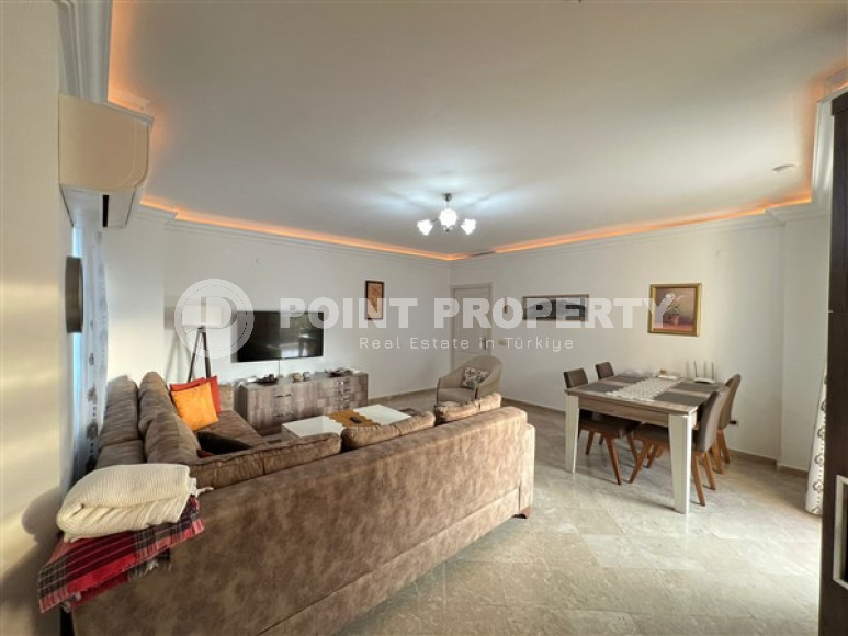 Furnished two bedroom apartment, 120m², in Cikcilli area, Alanya-id-2299-photo-4