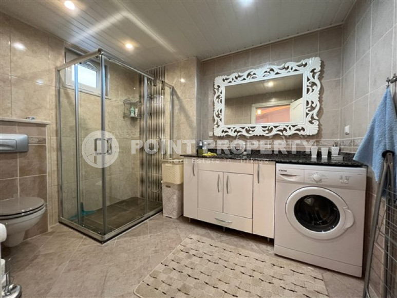 Furnished two bedroom apartment, 120m², in Cikcilli area, Alanya-id-2299-photo-11