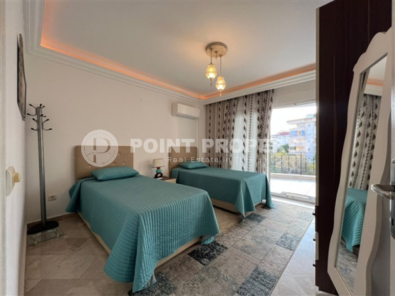 Furnished two bedroom apartment, 120m², in Cikcilli area, Alanya-id-2299-photo-12