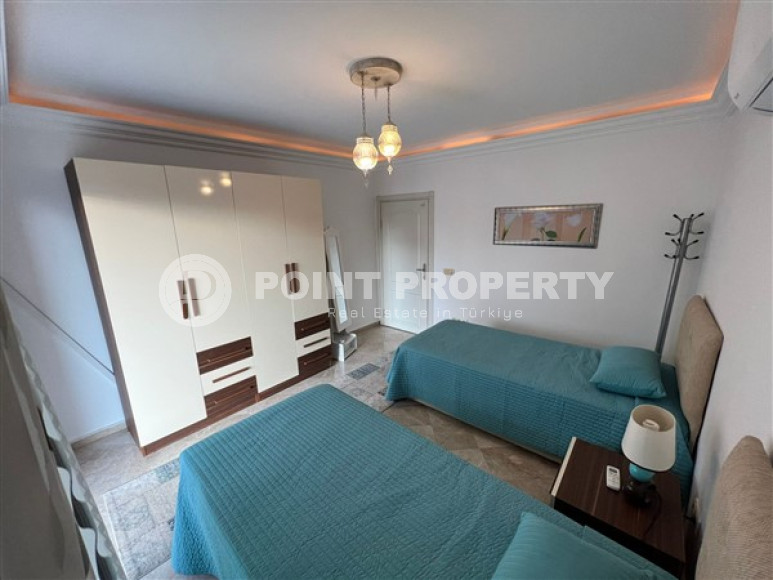 Furnished two bedroom apartment, 120m², in Cikcilli area, Alanya-id-2299-photo-13