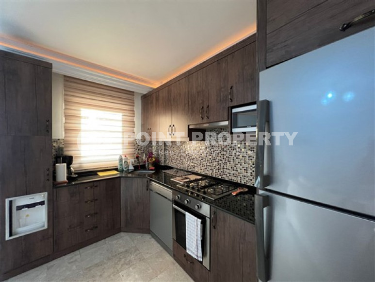 Furnished two bedroom apartment, 120m², in Cikcilli area, Alanya-id-2299-photo-21