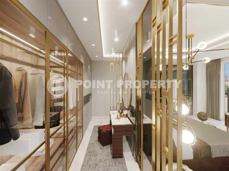 Фешенебельная трехэтажная вилла 5+1, 350м² с собственной инфраструктурой в горном районе Алании Тепе.-id-1192-фото-15