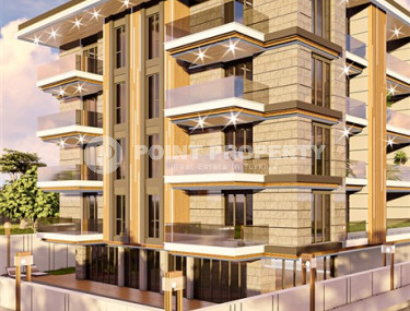 Двухкомнатная, 60м², и трехкомнатная квартира, 80м², в комплексе на этапе строительства в центре Алании-id-2302-фото-1