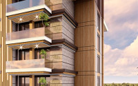 Двухкомнатная, 60м², и трехкомнатная квартира, 80м², в комплексе на этапе строительства в центре Алании-id-2302-фото-2