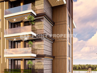 Двухкомнатная, 60м², и трехкомнатная квартира, 80м², в комплексе на этапе строительства в центре Алании-id-2302-фото-2