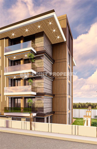 Двухкомнатная, 60м², и трехкомнатная квартира, 80м², в комплексе на этапе строительства в центре Алании-id-2302-фото-2