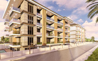 Двухкомнатная, 60м², и трехкомнатная квартира, 80м², в комплексе на этапе строительства в центре Алании-id-2302-фото-4