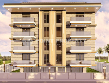 Двухкомнатная, 60м², и трехкомнатная квартира, 80м², в комплексе на этапе строительства в центре Алании-id-2302-фото-5