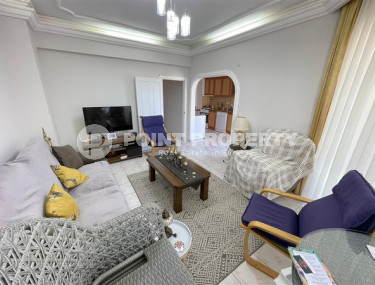 Большая трехкомнатная квартира с отдельной кухней, 110 м², в 100 м от моря в Махмутларе, Аланья-id-2303-фото-3