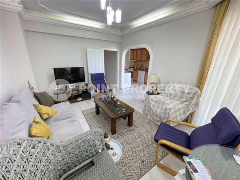 Большая трехкомнатная квартира с отдельной кухней, 110 м², в 100 м от моря в Махмутларе, Аланья-id-2303-фото-3