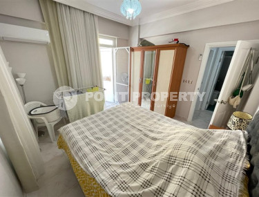 Большая трехкомнатная квартира с отдельной кухней, 110 м², в 100 м от моря в Махмутларе, Аланья-id-2303-фото-5