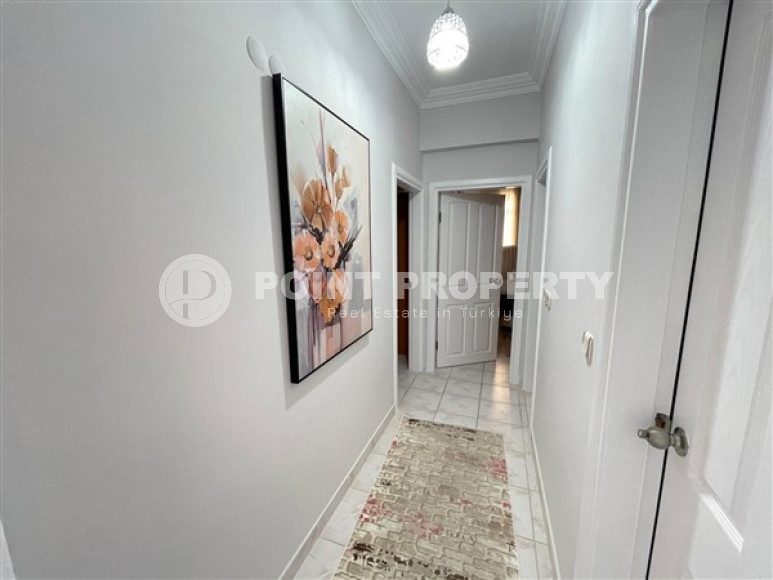 Большая трехкомнатная квартира с отдельной кухней, 110 м², в 100 м от моря в Махмутларе, Аланья-id-2303-фото-10