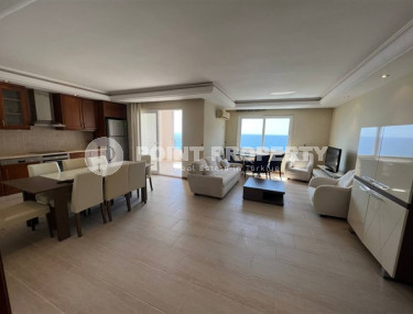 Роскошные, меблированные апартаменты –дуплекс 3+1, площадью 250 м2 с видом на море в Махмутларе, Алания-id-2305-фото-4