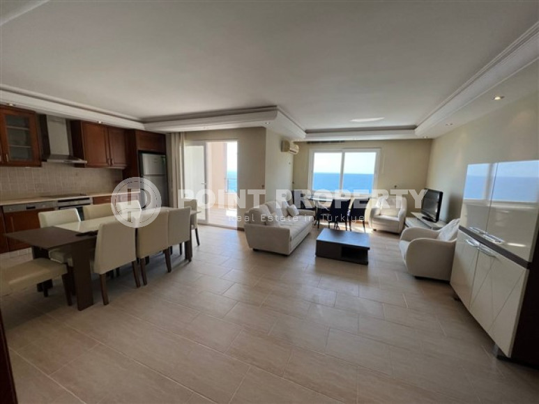 Роскошные, меблированные апартаменты –дуплекс 3+1, площадью 250 м2 с видом на море в Махмутларе, Алания-id-2305-фото-4