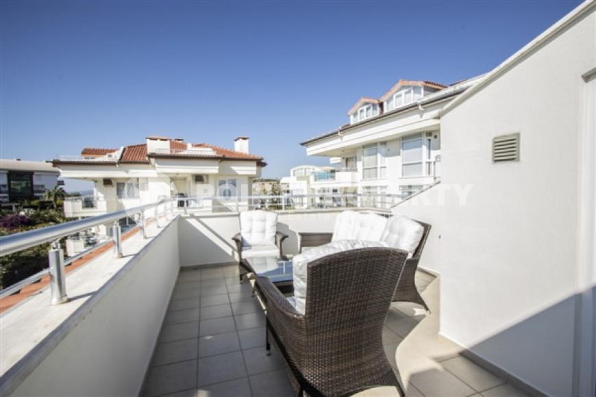 Двухуровневые апартаменты 3+1, 135 м², с видом на море в районе Алании – Конаклы-id-2307-фото-20