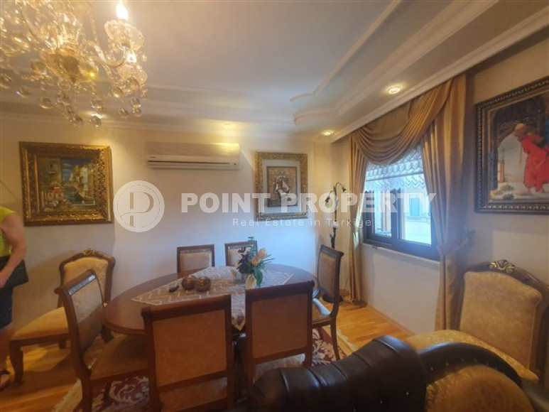 Элегантный пентхаус 4+1, 250м², в доме городского типа в центре Алании, в 550м от моря.-id-2310-фото-9