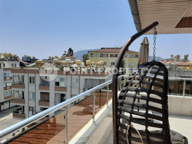 Элегантный пентхаус 4+1, 250м², в доме городского типа в центре Алании, в 550м от моря.-id-2310-фото-12