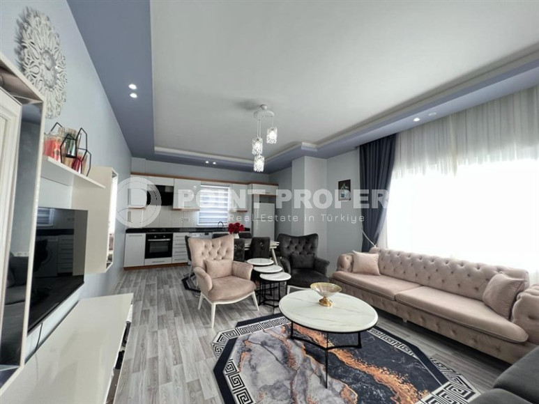 Furnished three-room apartment on the central street of Mahmutlar 150 meters from the sea-id-1194-photo-13