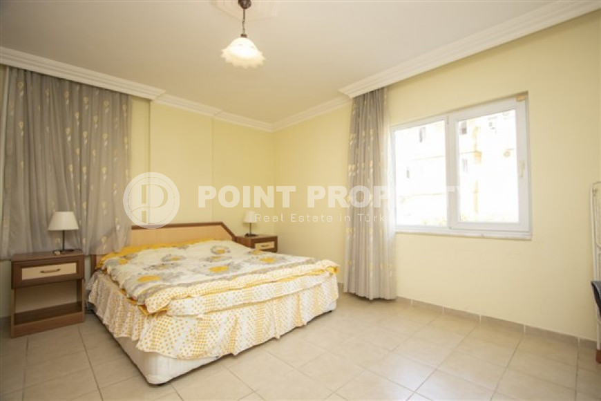 Трехкомнатная меблированная квартира, 90м² в уютном комплексе в 250м от моря в центре Алании-id-2311-фото-13