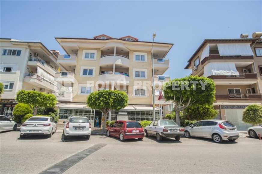 Трехкомнатная меблированная квартира, 90м² в уютном комплексе в 250м от моря в центре Алании-id-2311-фото-22