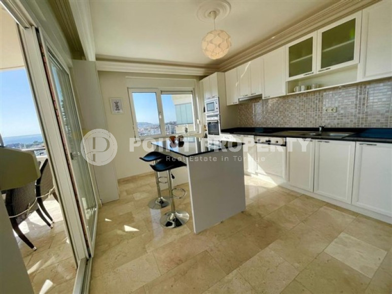 Уютная трехкомнатная квартира, 110м² в комплексе с хорошей инфраструктурой в Джикджилли, Алания-id-2312-фото-18