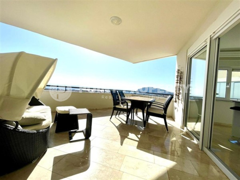 Уютная трехкомнатная квартира, 110м² в комплексе с хорошей инфраструктурой в Джикджилли, Алания-id-2312-фото-19