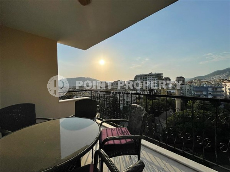 Трехкомнатные апартаменты, 100м², в уютном комплексе с бассейном в центре Алании, в 750м от моря-id-2300-фото-4