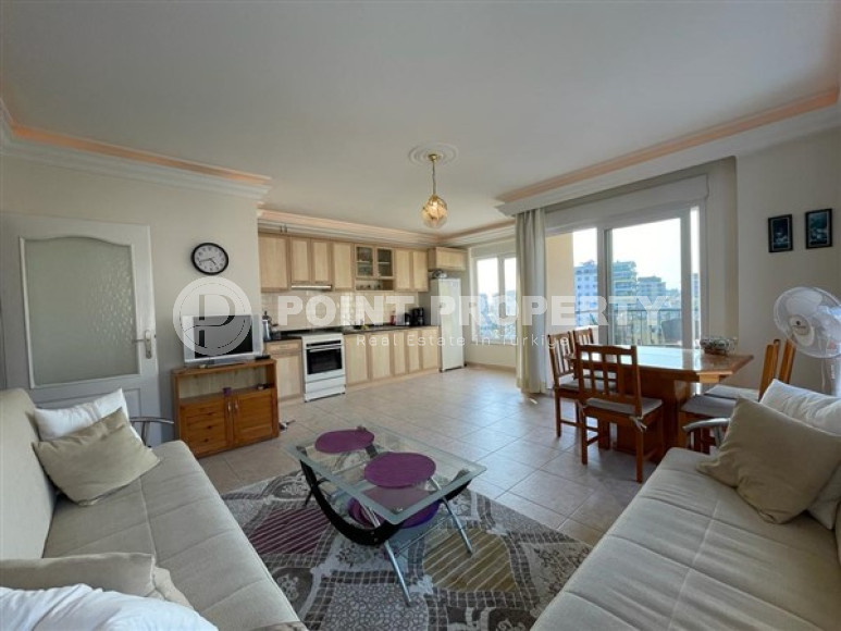 Трехкомнатные апартаменты, 100м², в уютном комплексе с бассейном в центре Алании, в 750м от моря-id-2300-фото-5