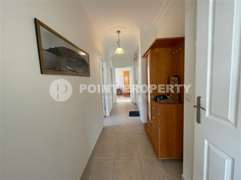 Трехкомнатные апартаменты, 100м², в уютном комплексе с бассейном в центре Алании, в 750м от моря-id-2300-фото-11