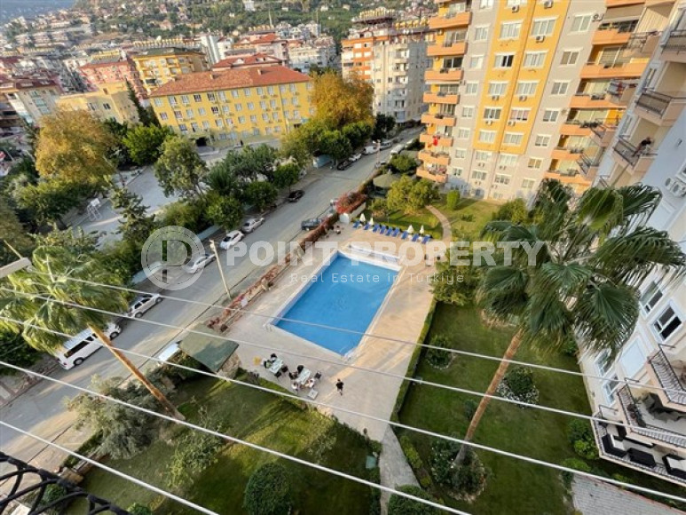 Трехкомнатные апартаменты, 100м², в уютном комплексе с бассейном в центре Алании, в 750м от моря-id-2300-фото-19