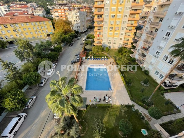 Трехкомнатные апартаменты, 100м², в уютном комплексе с бассейном в центре Алании, в 750м от моря-id-2300-фото-22