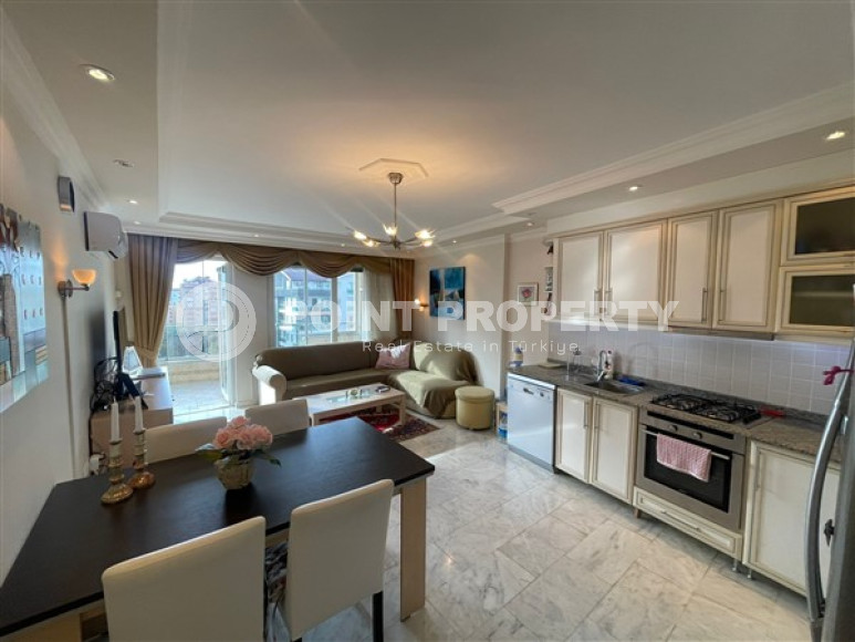 Просторные трехкомнатные апартаменты, 120м², в 550м от моря в районе Алании Тосмур-id-2315-фото-4