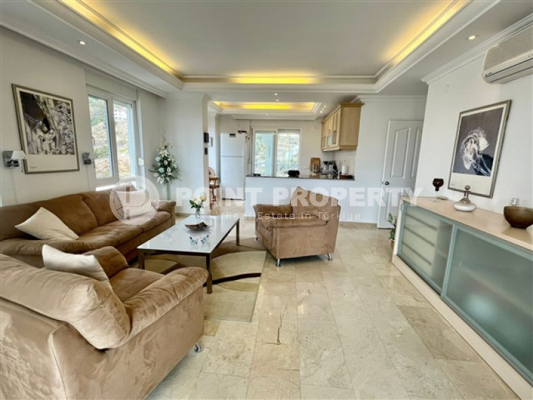 Готовая к проживанию, трехкомнатная квартира, 115м², в районе Джикджилли, Алания-id-2316-фото-3