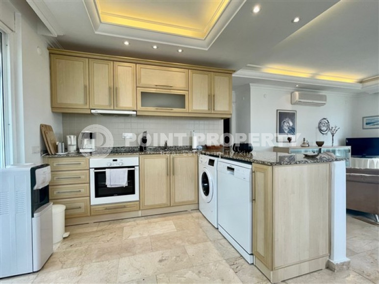 Готовая к проживанию, трехкомнатная квартира, 115м², в районе Джикджилли, Алания-id-2316-фото-4