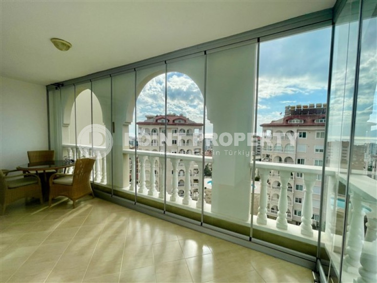 Готовая к проживанию, трехкомнатная квартира, 115м², в районе Джикджилли, Алания-id-2316-фото-6