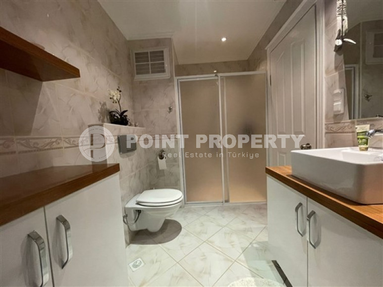 Готовая к проживанию, трехкомнатная квартира, 115м², в районе Джикджилли, Алания-id-2316-фото-9