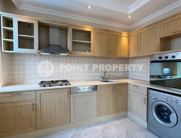 Трехкомнатная квартира, 116м², с видом на море, в комплексе с бассейном, в районе Алании Тосмур-id-2318-фото-4