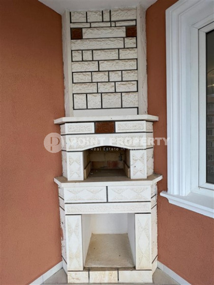 Трехкомнатная квартира, 116м², с видом на море, в комплексе с бассейном, в районе Алании Тосмур-id-2318-фото-14