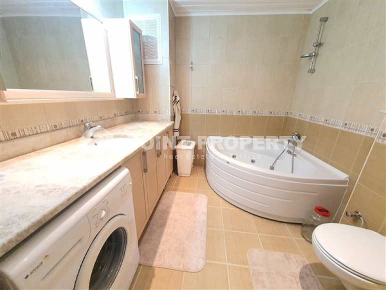 Уютная квартира с двумя спальнями, 120м², готовая к проживанию, в районе Джикждилли, Алания-id-2319-фото-15