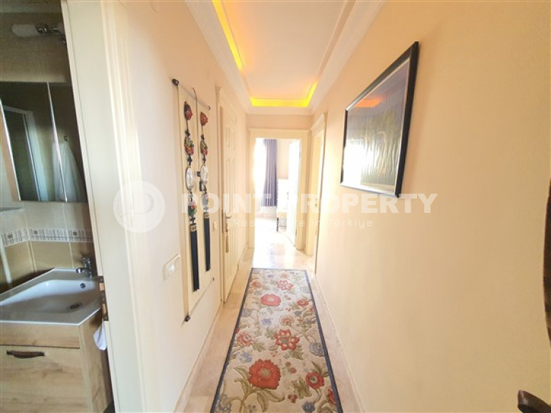 Уютная квартира с двумя спальнями, 120м², готовая к проживанию, в районе Джикждилли, Алания-id-2319-фото-16