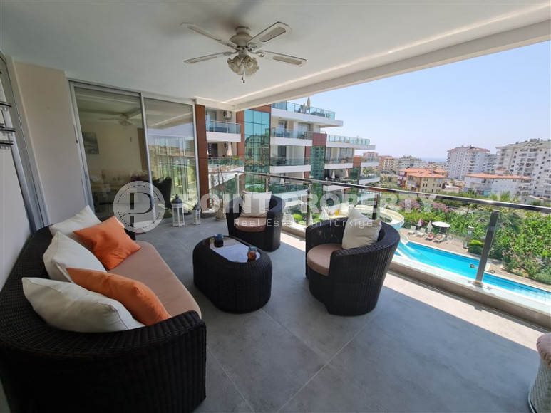 Ready to move in, 2+1 apartment in a comfortable complex in a residential area of Alanya - Cikcilli-id-1195-photo-9