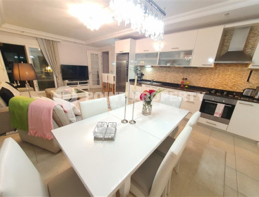 Готовая к проживанию, квартира 2+1, 120м², в элитном комплексе района Оба, Алания-id-2321-фото-1