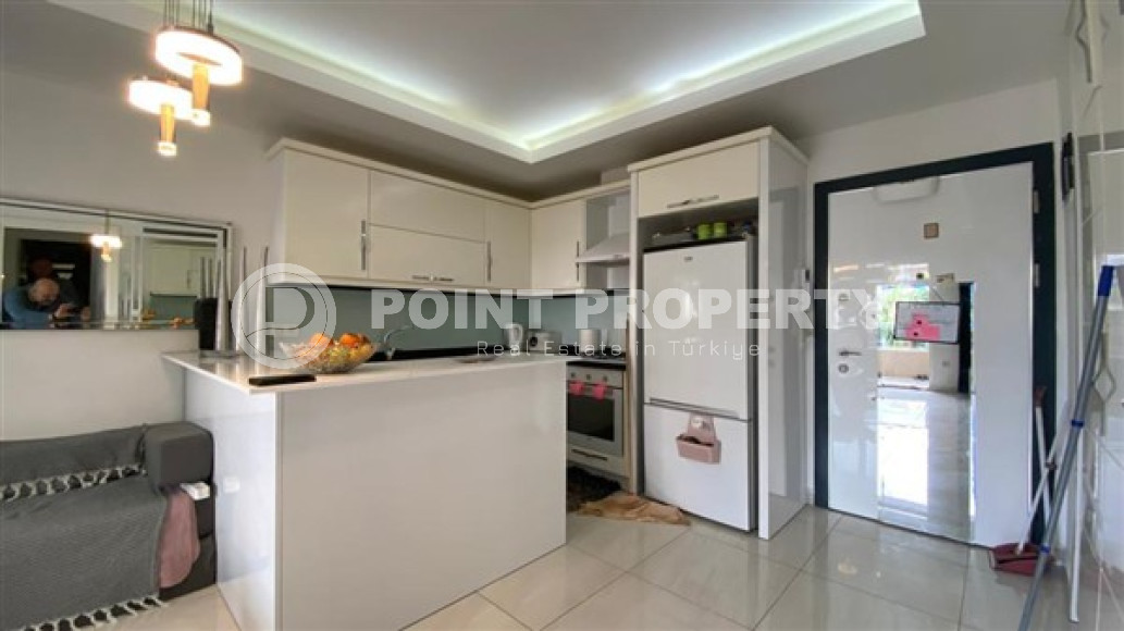 Стильная двухкомнатная квартира, 64м², в резиденции премиум класса в Махмутларе, Алания.-id-2322-фото-4