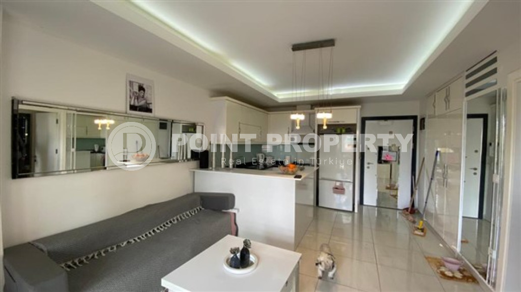 Стильная двухкомнатная квартира, 64м², в резиденции премиум класса в Махмутларе, Алания.-id-2322-фото-5