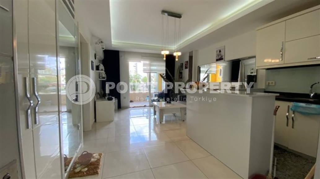 Стильная двухкомнатная квартира, 64м², в резиденции премиум класса в Махмутларе, Алания.-id-2322-фото-8