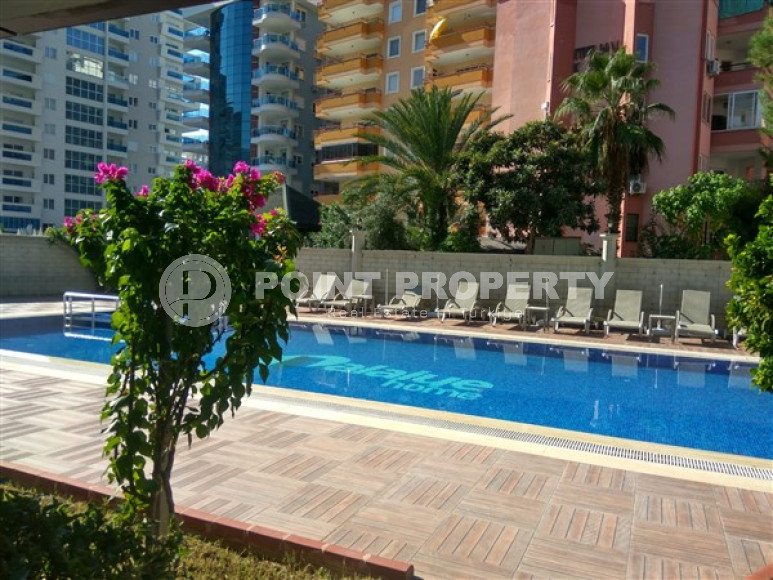 Стильная двухкомнатная квартира, 64м², в резиденции премиум класса в Махмутларе, Алания.-id-2322-фото-22