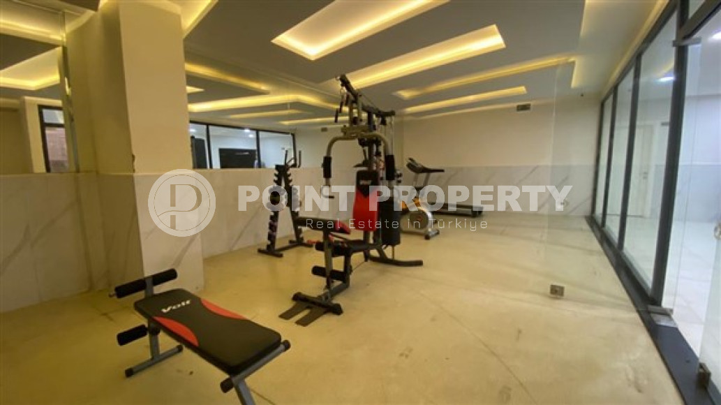 Стильная двухкомнатная квартира, 64м², в резиденции премиум класса в Махмутларе, Алания.-id-2322-фото-26