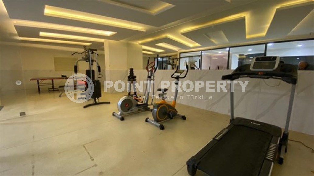 Стильная двухкомнатная квартира, 64м², в резиденции премиум класса в Махмутларе, Алания.-id-2322-фото-28