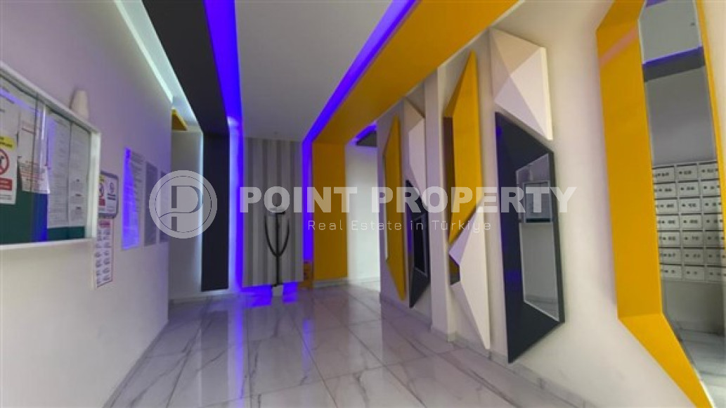 Стильная двухкомнатная квартира, 64м², в резиденции премиум класса в Махмутларе, Алания.-id-2322-фото-33